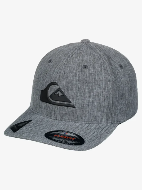Quiksilver Hats>Amped Up Flexifit Hat BLACK