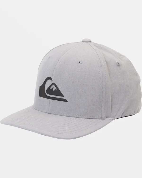 Quiksilver Hats>Amped Up Flexifit Hat SLEETHEATHER