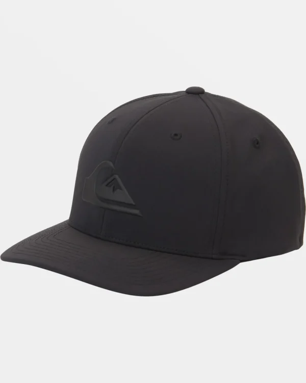 Quiksilver Hats>Amped Up Flexifit Hat TRUEBLACK