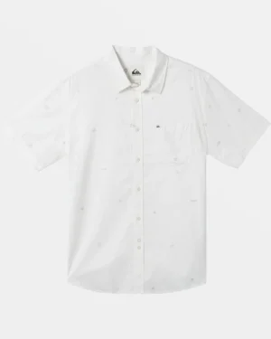 Quiksilver Shirts & Polos>Apero Classic Short Sleeve Shirt SNOWWHITEAPEROCLASSSS
