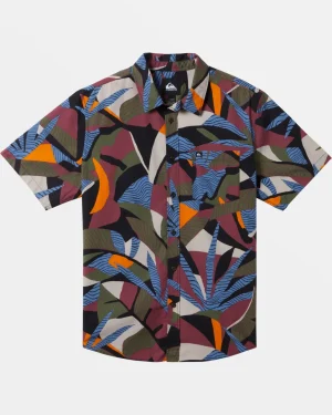 Quiksilver Shirts & Polos>Apero Classic Short Sleeve Shirt GRAPESHAKEAPEROORGANICSS