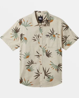Quiksilver Shirts & Polos>Apero Classic Short Sleeve Shirt FOGAPEROCLASSICSS
