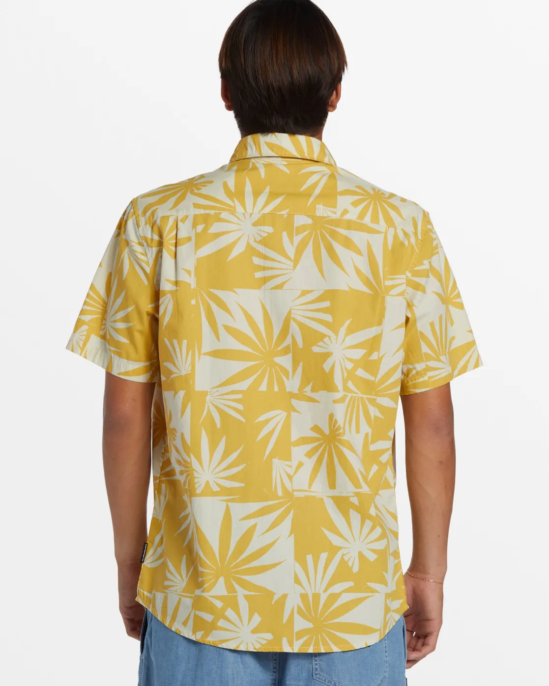 Quiksilver Shirts & Polos>Apero Classic Short Sleeve Shirt - OCHREAPEROORGANICSS