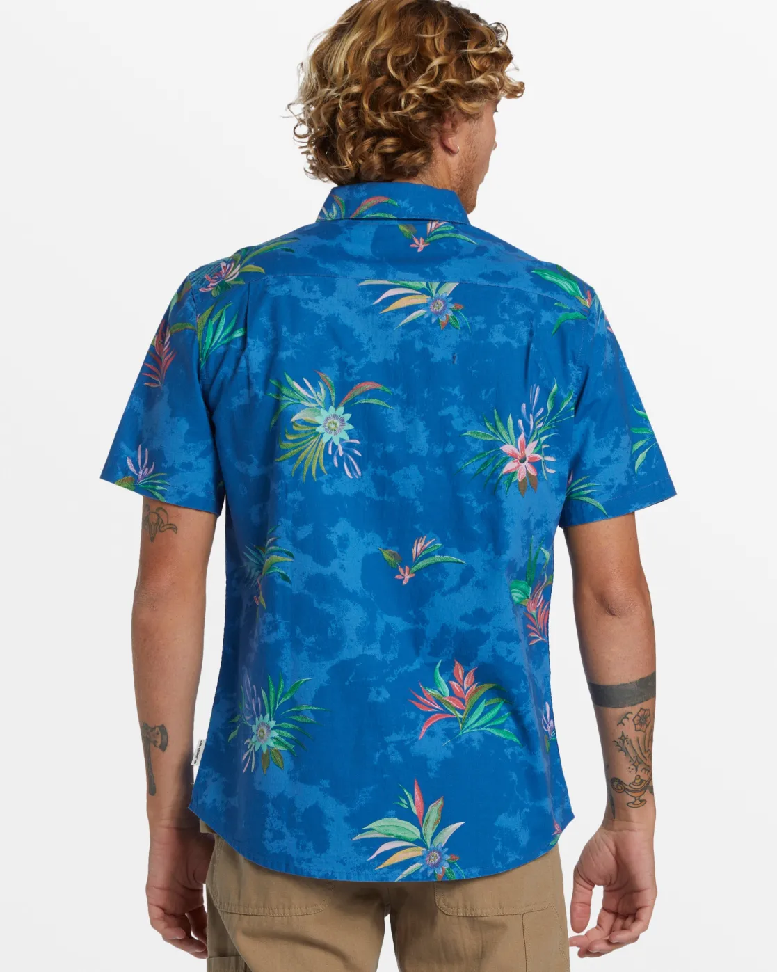 Quiksilver Shirts & Polos>Apero Classic Short Sleeve Shirt - STARSAPPHIREAPEROCLASSS