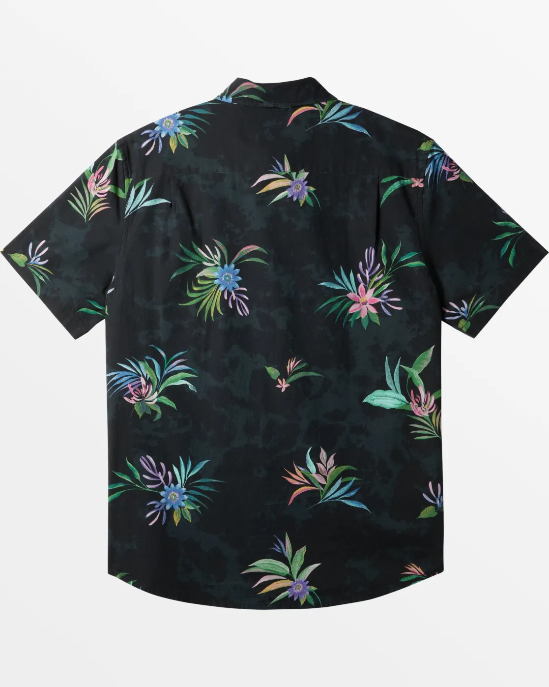 Quiksilver Shirts & Polos>Apero Classic Short Sleeve Shirt - BLACKAPEROCLASSICSSSWOVEN