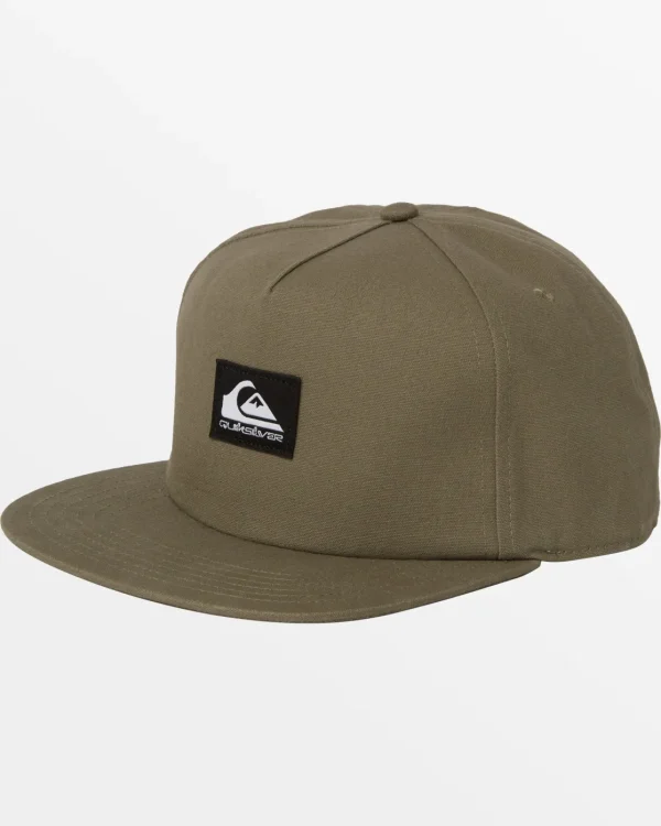 Quiksilver Hats>Backstack Basic Trucker Hat GRAPELEAF