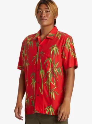 Quiksilver Shirts & Polos>Bamboo DNA Island Short Sleeve Shirt SALSADNAAOPBETTERSS