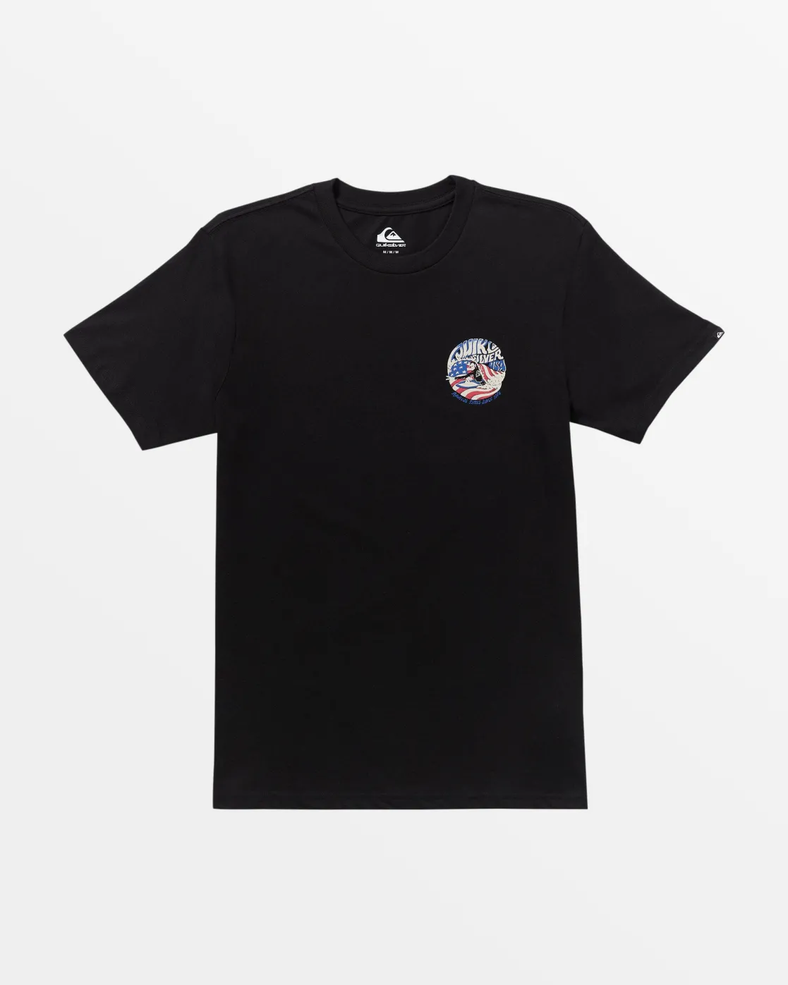 Quiksilver Tees>Barreling Abe T-Shirt BLACK
