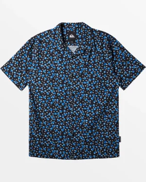 Quiksilver Shirts & Polos>Beach Club Casual Short Sleeve Shirt BLUESAPPHIREBEACHCLUBSS
