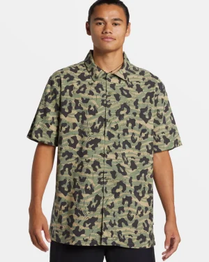 Quiksilver Shirts & Polos>Beach Club Casual Short Sleeve Shirt SEASPRAYBEACHCLUBCASUALSS