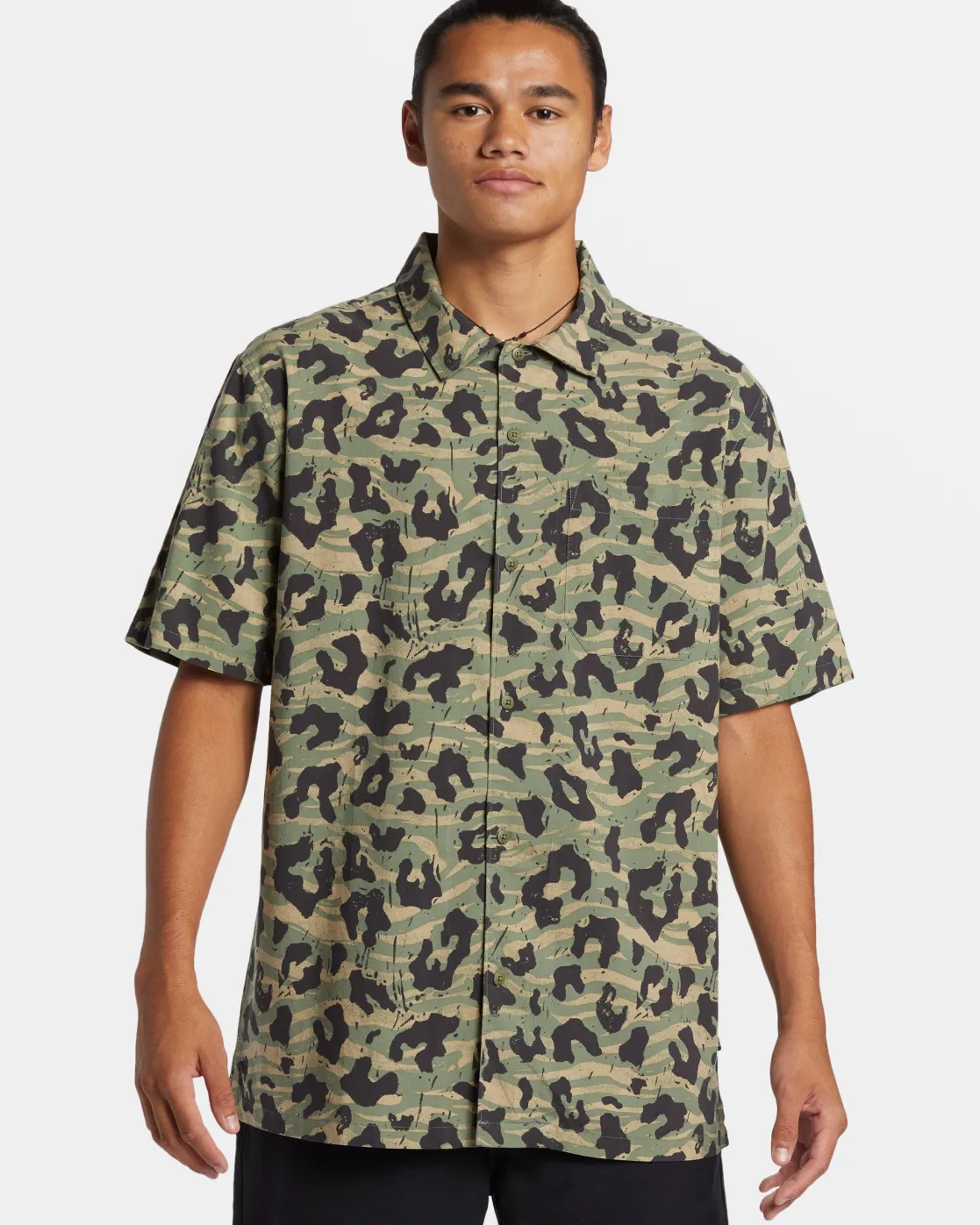 Quiksilver Shirts & Polos>Beach Club Casual Short Sleeve Shirt SEASPRAYBEACHCLUBCASUALSS