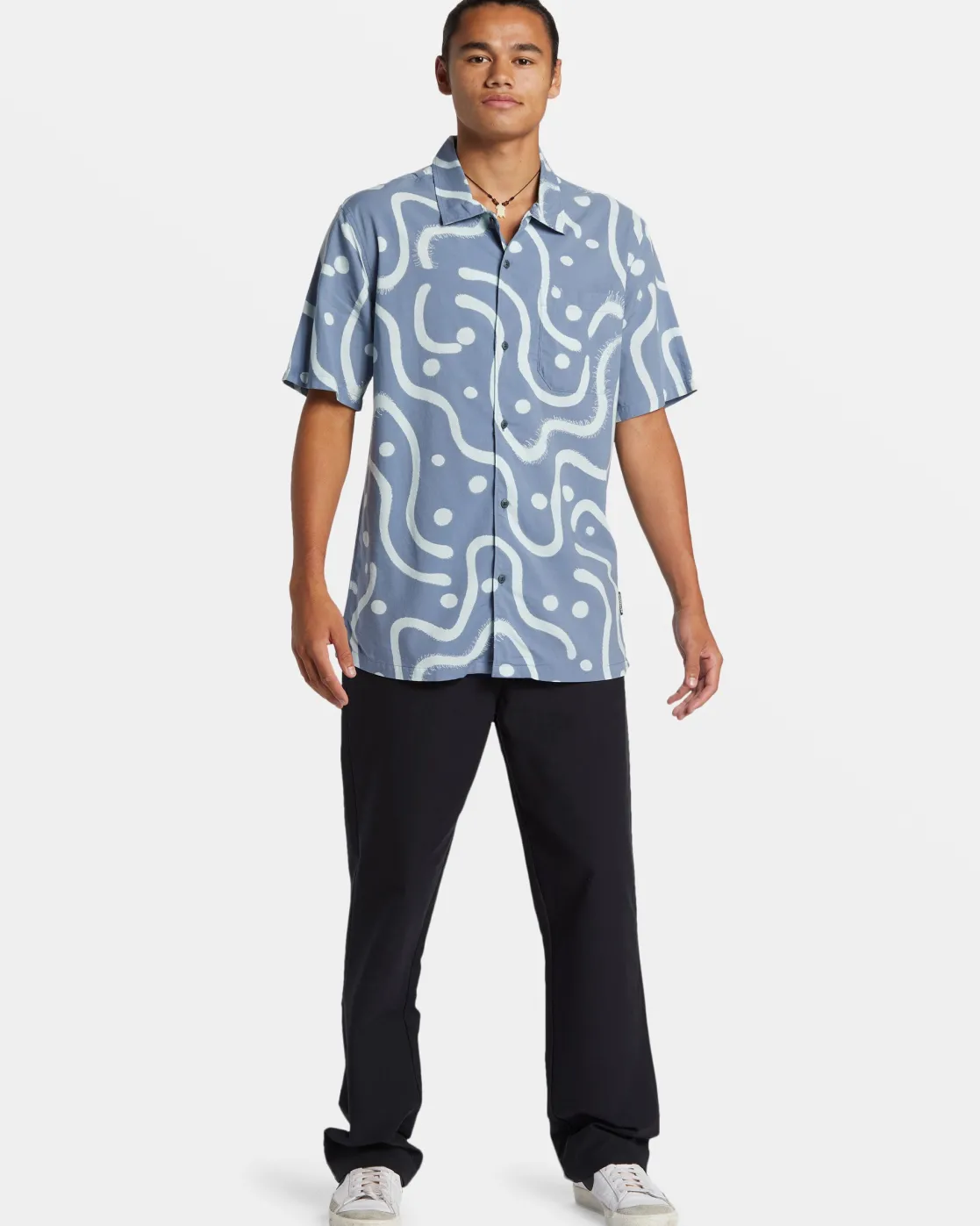 Quiksilver Shirts & Polos>Beach Club Casual Short Sleeve Shirt FLINTSTONEBEACHCLUBCASUAL