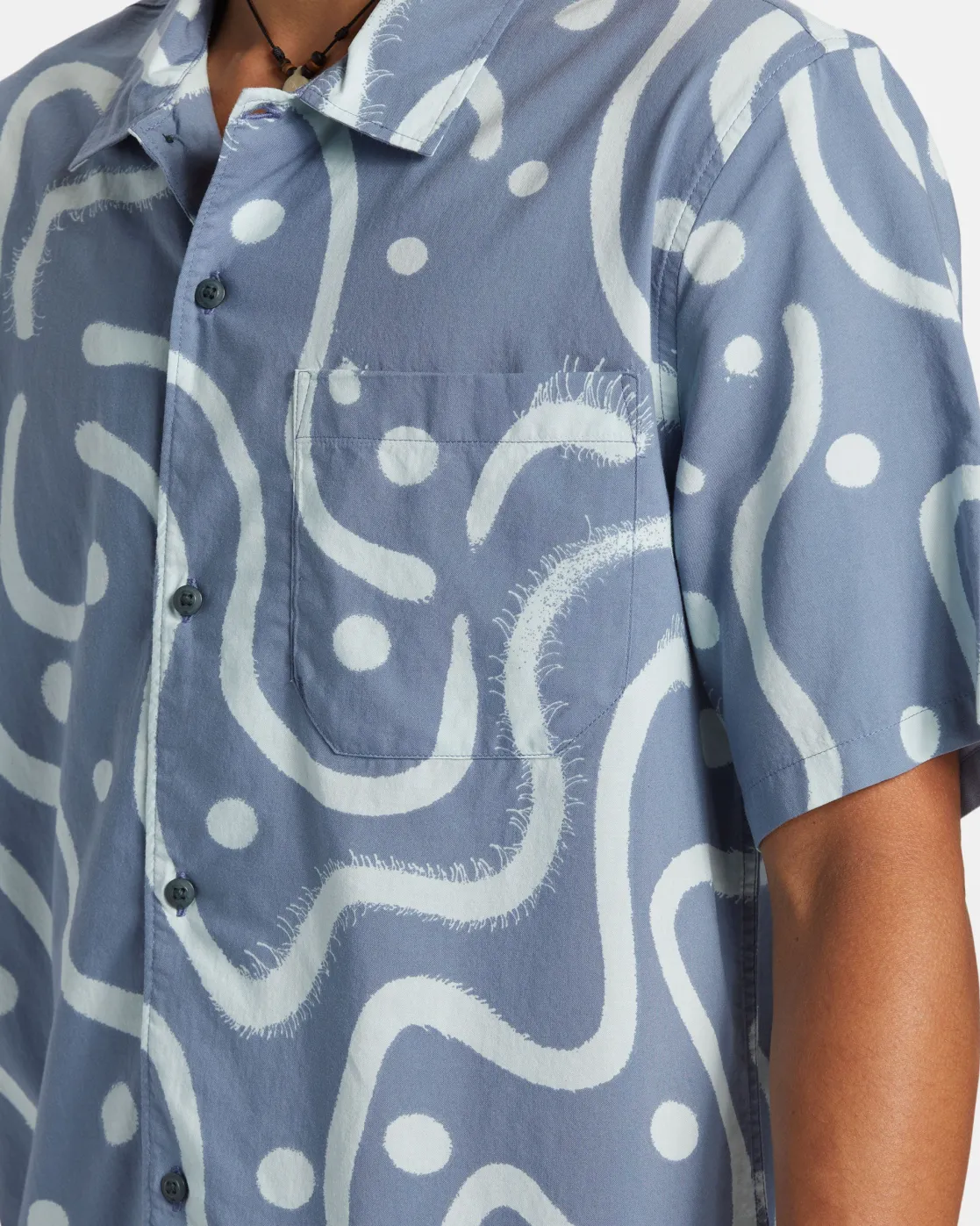 Quiksilver Shirts & Polos>Beach Club Casual Short Sleeve Shirt FLINTSTONEBEACHCLUBCASUAL