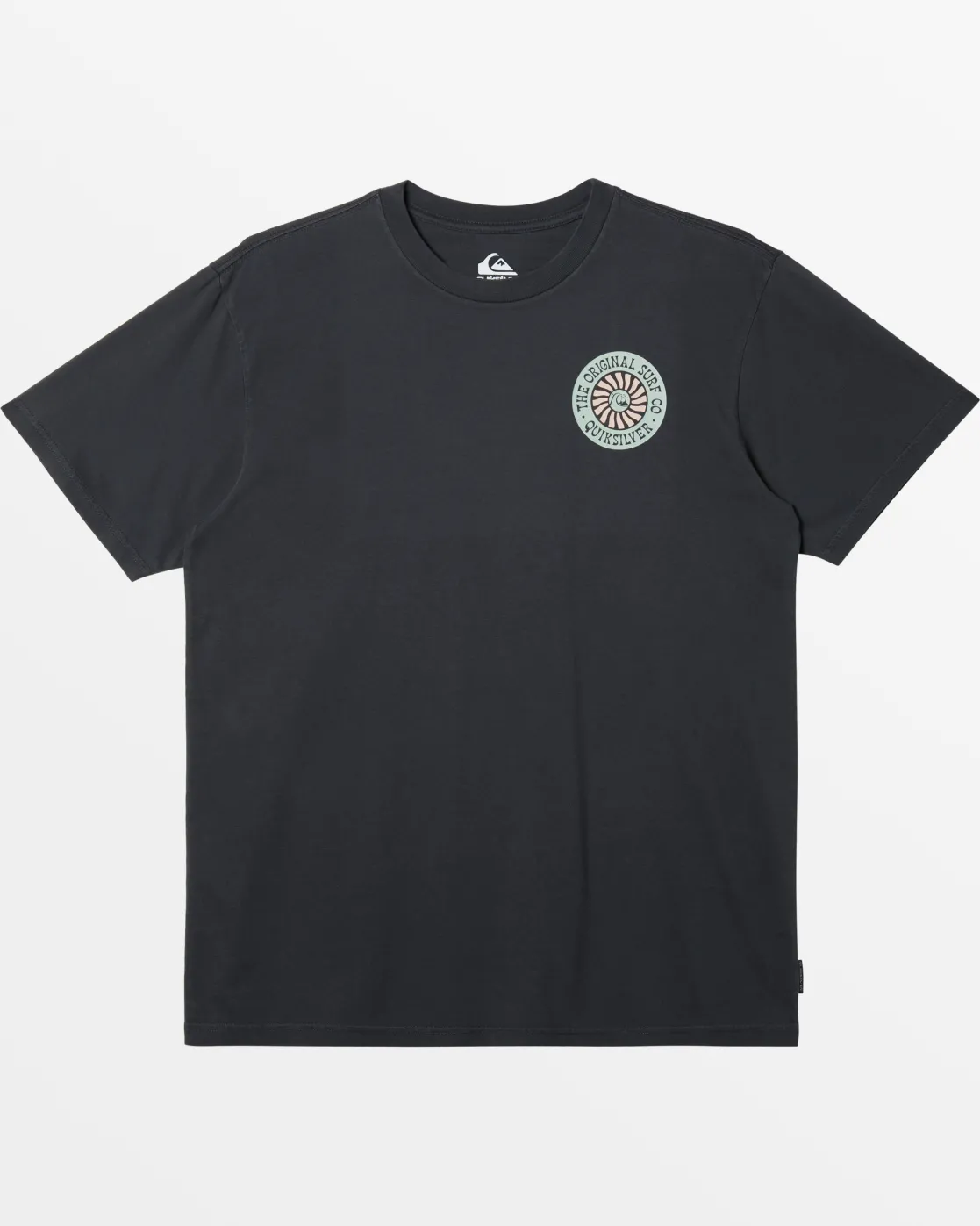 Quiksilver Tees>Bloom Cycle T-Shirt - TARMAC