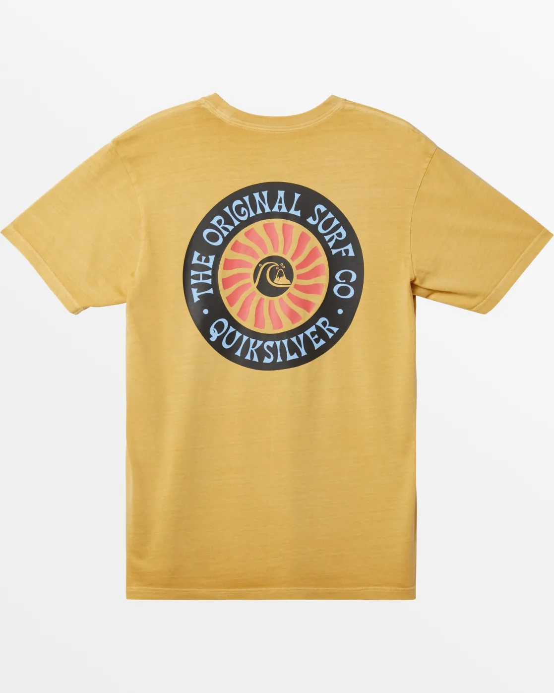 Quiksilver Tees>Bloom Cycle T-Shirt - OCHRE
