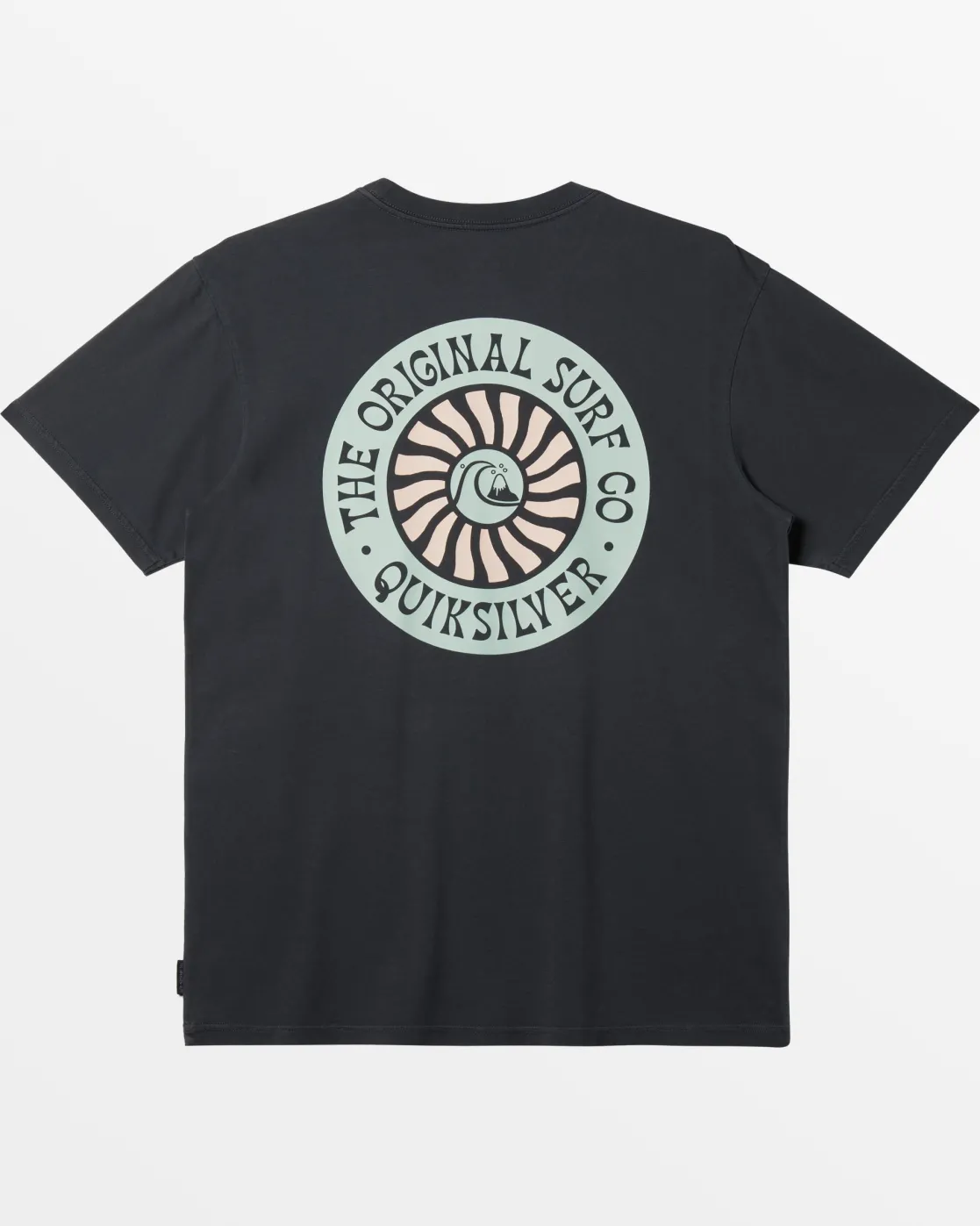 Quiksilver Tees>Bloom Cycle T-Shirt - TARMAC