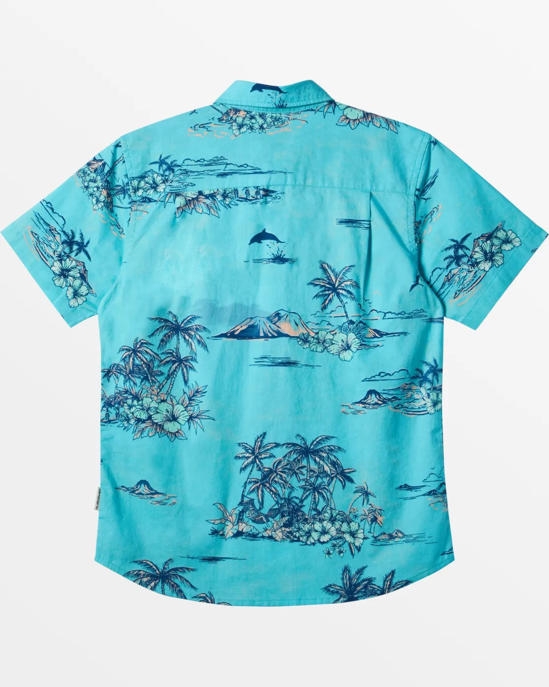 Quiksilver Shirts & Polos>Boys 8-16 Apero Classic Short Sleeve Shirt - CAPRIAPEROCLASSS