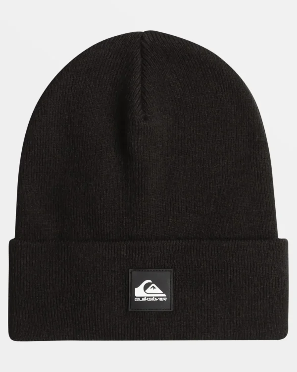 Quiksilver Accessories>Boys 8-16 Brigade Cuff Beanie TRUEBLACK