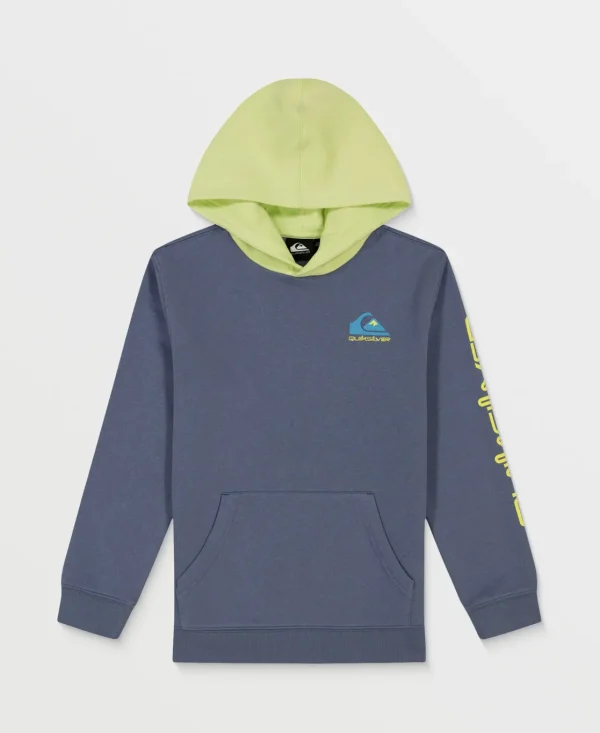 Quiksilver Sweatshirts & Hoodies>Boys 2-7 Colorblock Hoodie FlintStone