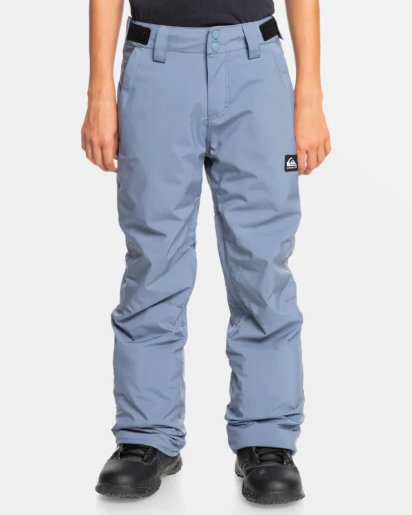 Quiksilver Snow Pants>Boys 8-16 Estate Snow Pants FLINTSTONE