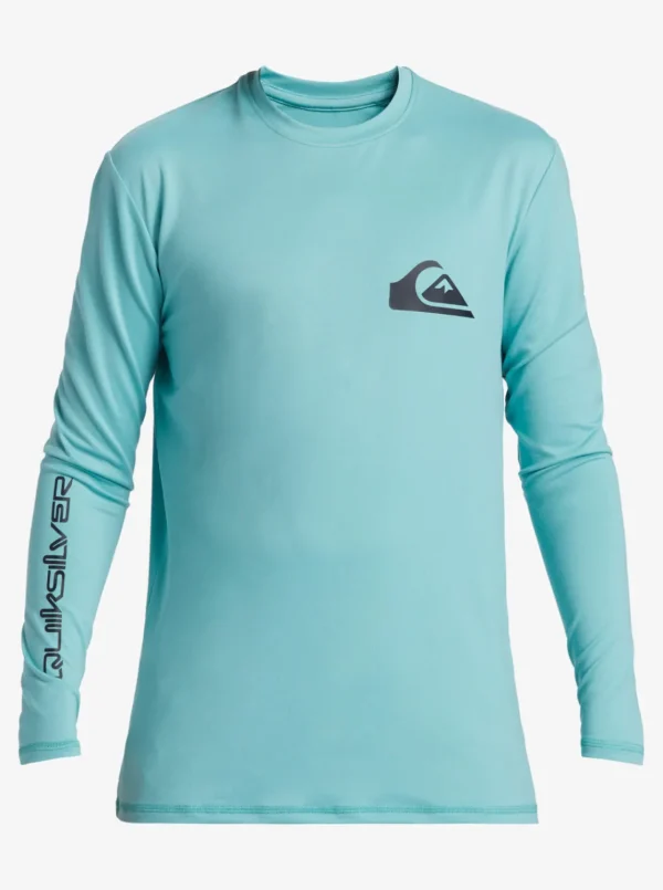 Quiksilver Rashguards>Boys 8-16 Everyday Long Sleeve Surf Tee MARINEBLUE