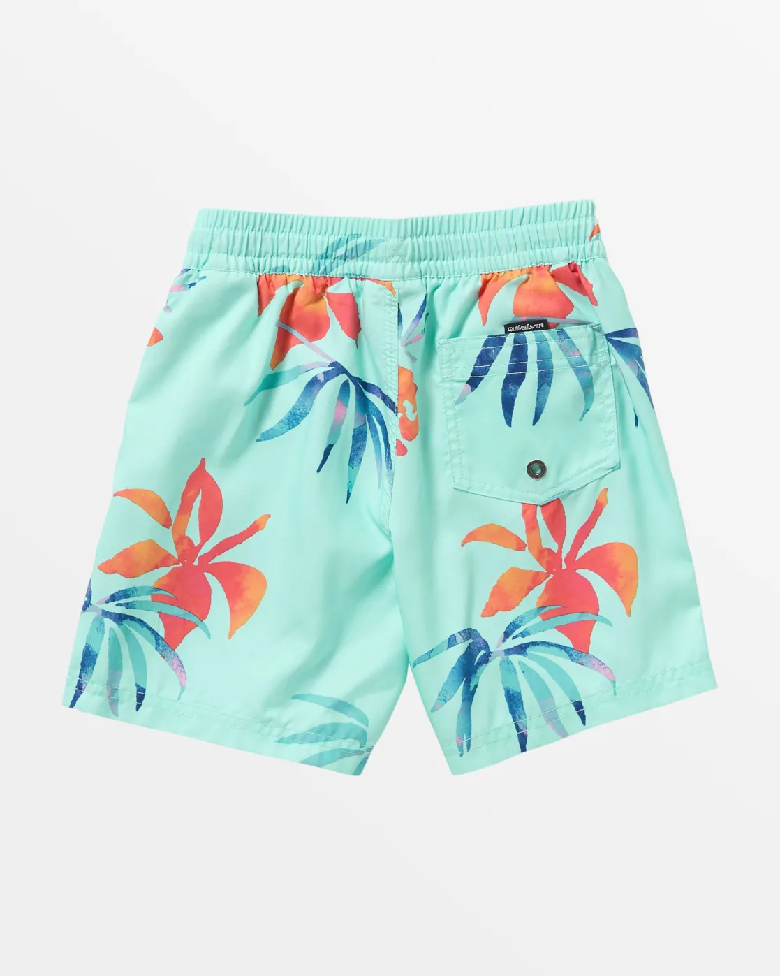 Quiksilver Boardshorts>Boys 2-7 Everyday Mix Volley 12" Swim Trunks LIMPETSHELL