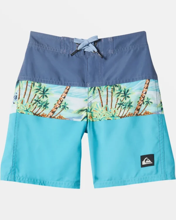 Quiksilver Boardshorts>Boys 2-7 Everyday Panel 13" Boardshorts MAUIBLUE