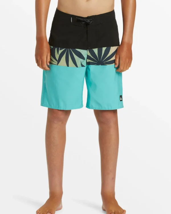 Quiksilver Boardshorts>Boys 8-16 Everyday Panel 17" Boardshorts - CAPRI