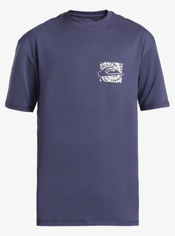 Quiksilver Rashguards>Boys 8-16 Everyday Short Sleeve Surf Tee CROWNBLUE