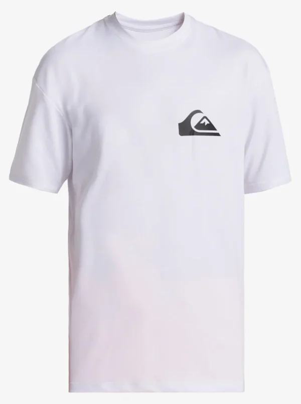 Quiksilver Rashguards>Boys 8-16 Everyday Short Sleeve Surf Tee WHITE