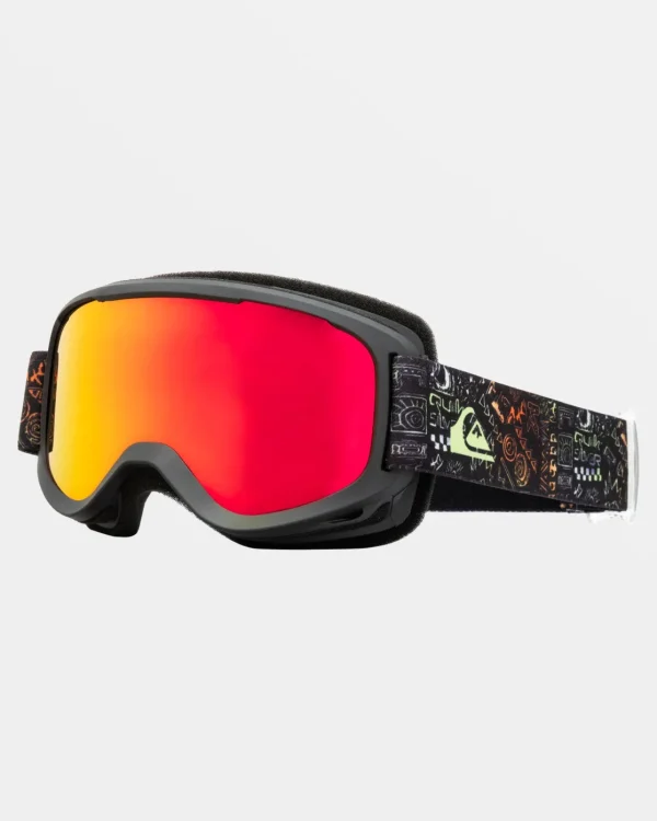 Quiksilver Accessories>Boys 2-7 Little Grom Snowboard Goggles CHATTER/REDMLS3