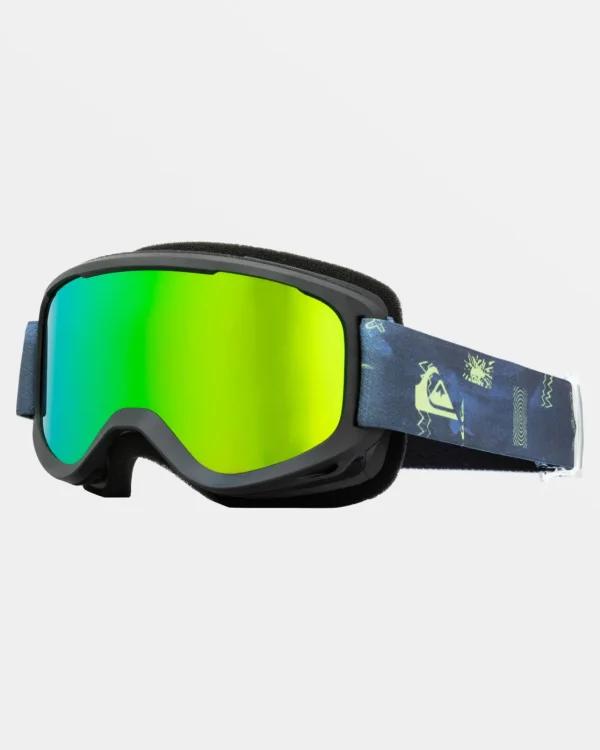 Quiksilver Accessories>Boys 2-7 Little Grom Snowboard Goggles SHADOWCHECK/GREENMLS3