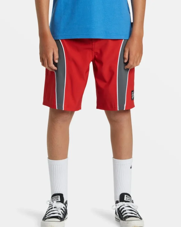 Quiksilver Boardshorts>Boys 8-16 Mercury Slash 17" Boardshorts SALSA