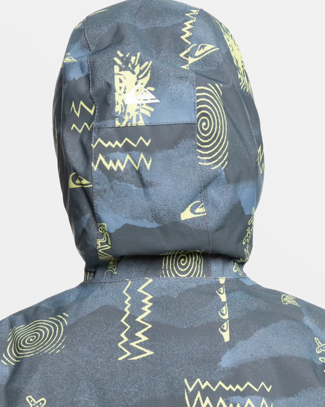 Quiksilver Snow Jackets>Boys 8-16 Mission Snow Jacket SHADOWCHECKSFLINTSTONE