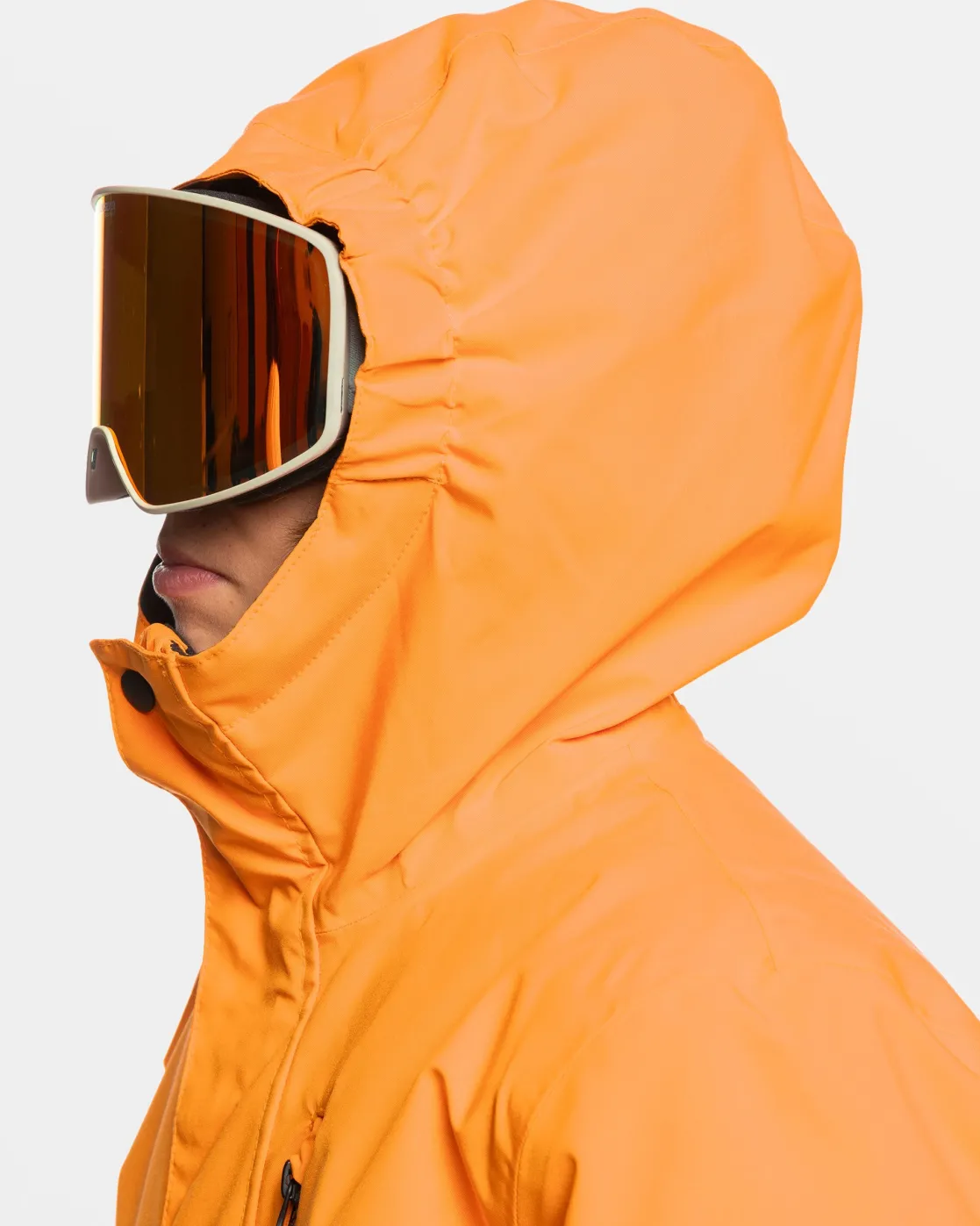 Quiksilver Snow Jackets>Boys 8-16 Mission Solid Insulated Snow Jacket ORANGEPEPPER