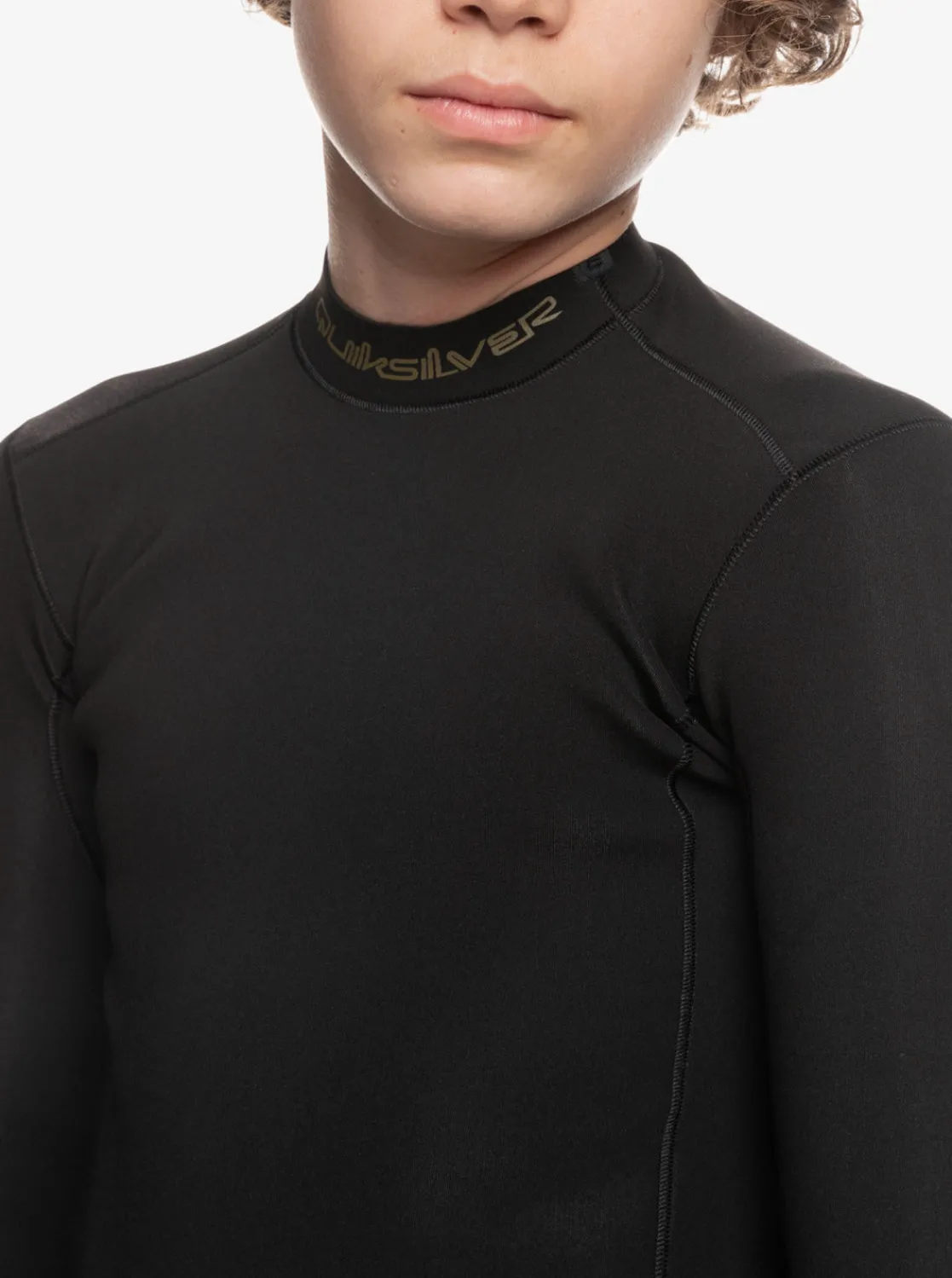 Quiksilver Wetsuits>Boys 8-16 1.5mm Everyday Sessions Wetsuit Jacket BLACK