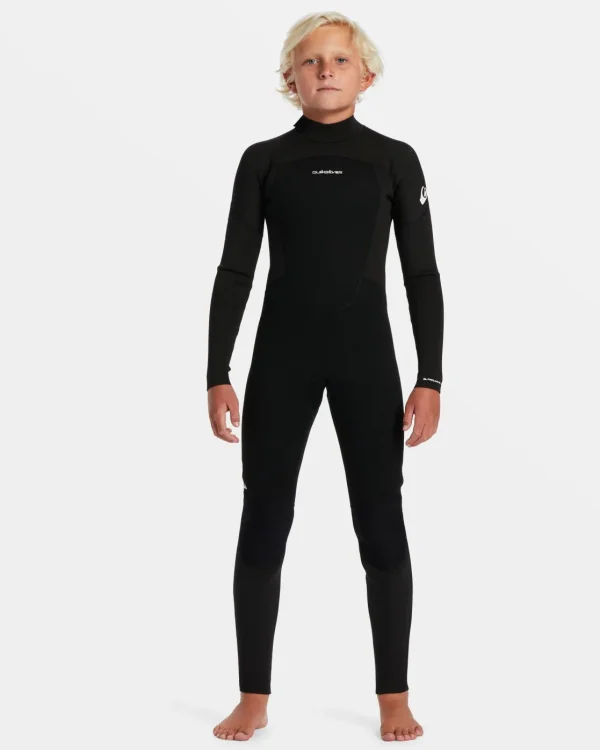 Quiksilver Wetsuits>Boys 8-16 3/2mm Prologue Back Zip Wetsuit BLACK