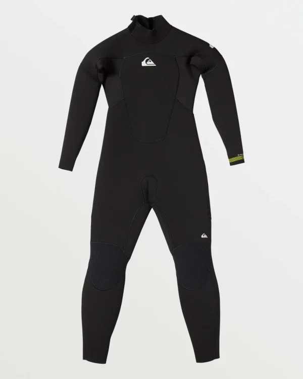 Quiksilver Wetsuits>Boys 8-16 5/4/3mm Prologue Back Zip Gbs Wetsuit BLACK
