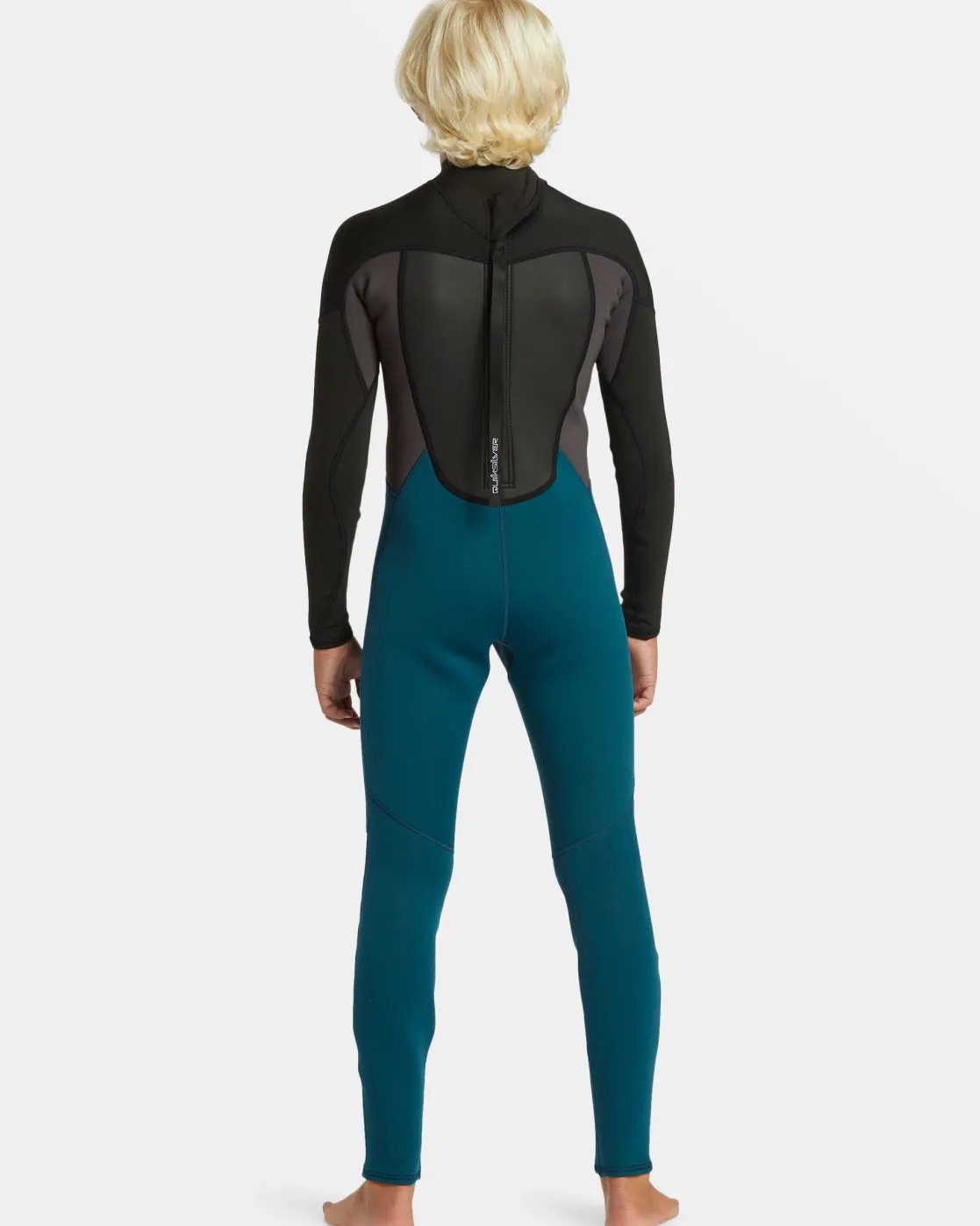 Quiksilver Wetsuits>Boys 8-16 3/2mm Prologue Back Zip Wetsuit MIDNIGHTTURQUOISE