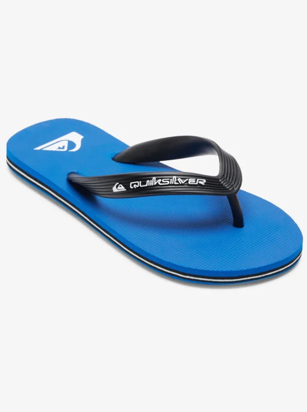 Quiksilver Sandals>Boys 8-16 Molokai Core Flip-Flops - BLUE1