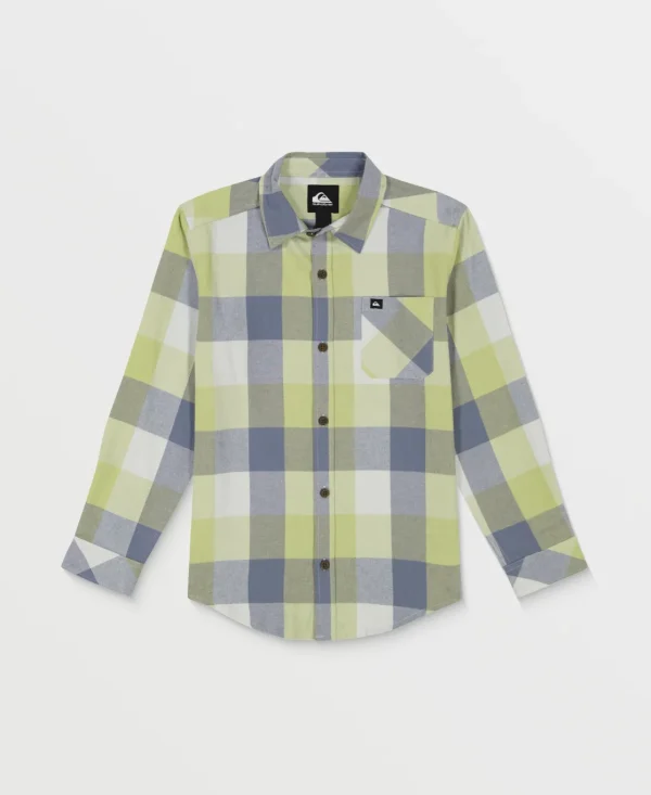 Quiksilver Shirts & Polos | Boys Gifts>Boys 2-7 Mother Fly Long Sleeve Flannel Shirt WinterPear