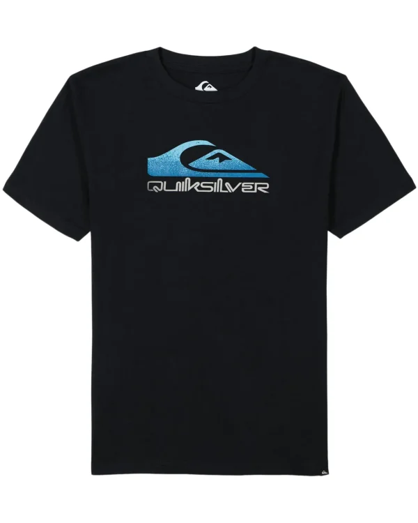 Quiksilver Tees>Boys 8-16 Omni Wave T-Shirt Black