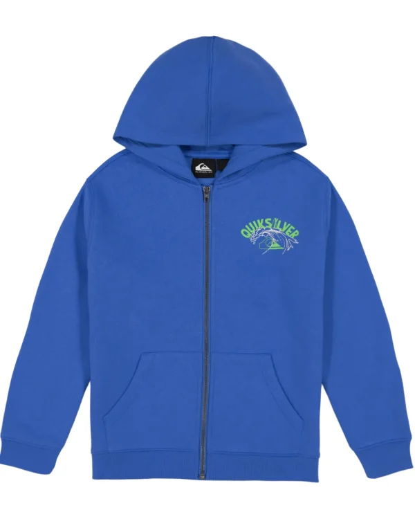 Quiksilver Sweatshirts & Hoodies | Boys Gifts>Boys 8-16 Over The Wave Hoodie NebulasBlue