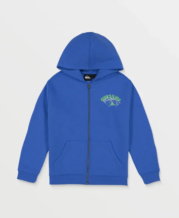 Quiksilver Sweatshirts & Hoodies>Boys 2-7 Over The Wave Hoodie NebulasBlue