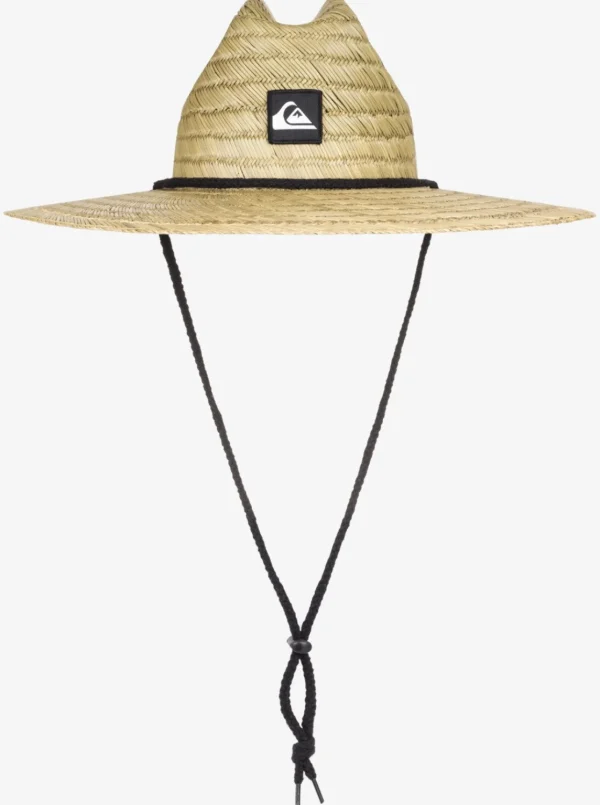 Quiksilver Hats & Beanies | Boys Gifts>Boys 8-16 Pierside Straw Lifeguard Hat NATURAL