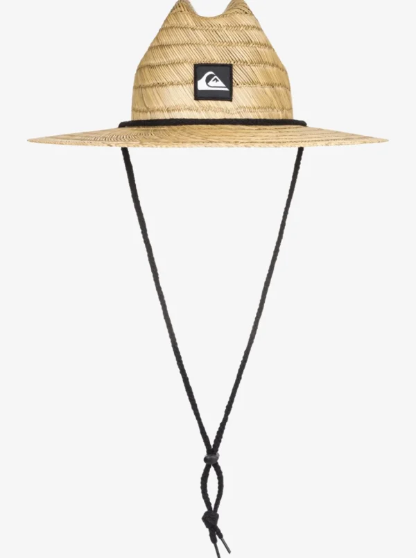Quiksilver Hats & Beanies | Boys Gifts>Boys 2-7 Pierside Straw Lifeguard Hat NATURAL