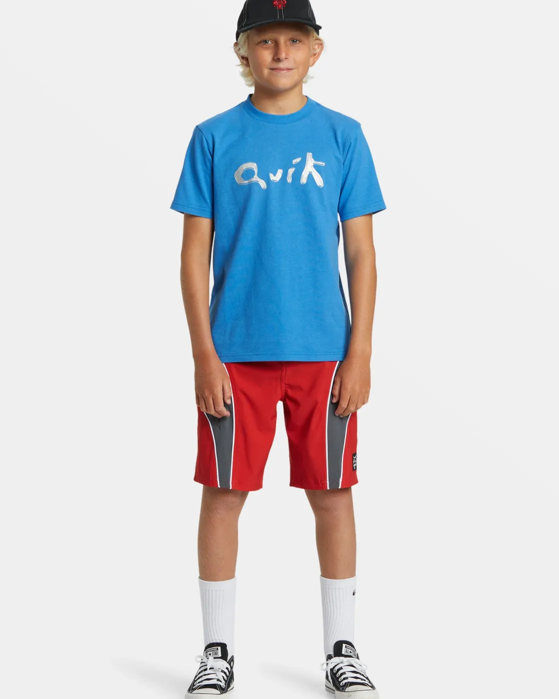 Quiksilver Tees | Boys Gifts>Boys 8-16 Quik Liquid T-Shirt NEBULASBLUE