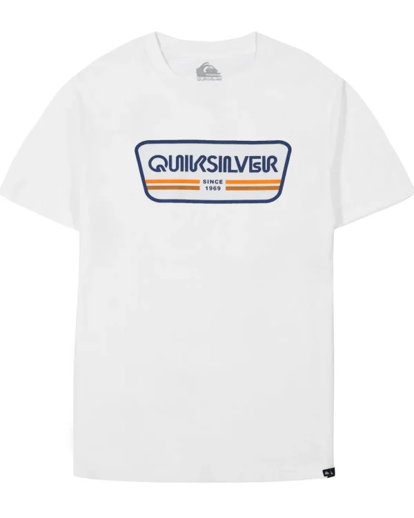 Quiksilver Tees>Boys 8-16 Range Life T-Shirt White