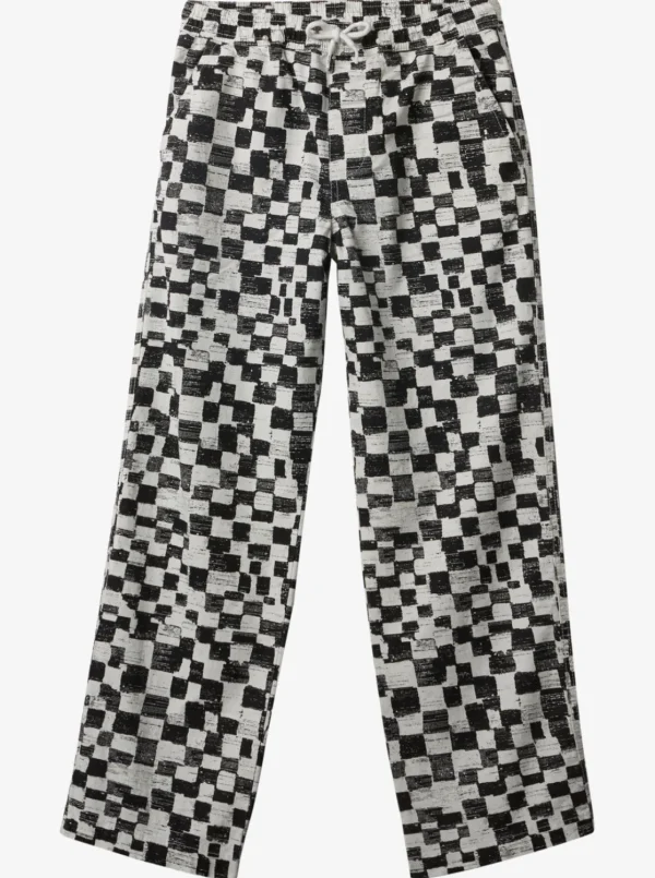 Quiksilver Pants>Boys 8-16 Saturn Distort Beach Pant Yout Pants BLACKDISTORTYOUTH