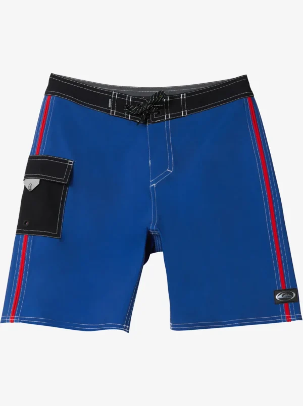Quiksilver Boardshorts>Boys 8-16 Saturn Solid 17" Boardshorts MONACOBLUE